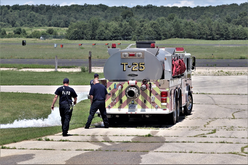 Fort McCoy Fire Department Station 2 operations