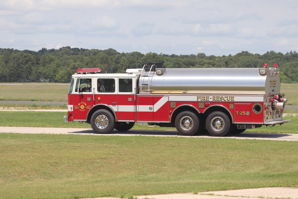 Fort McCoy Fire Department Station 2 operations