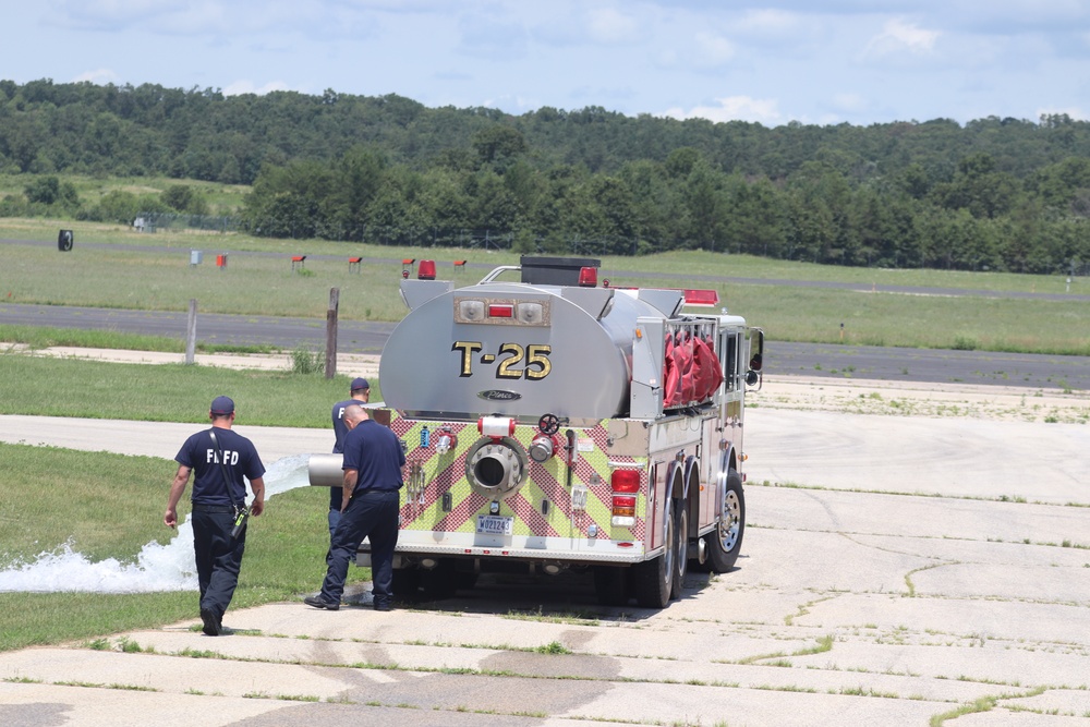 Fort McCoy Fire Department Station 2 operations