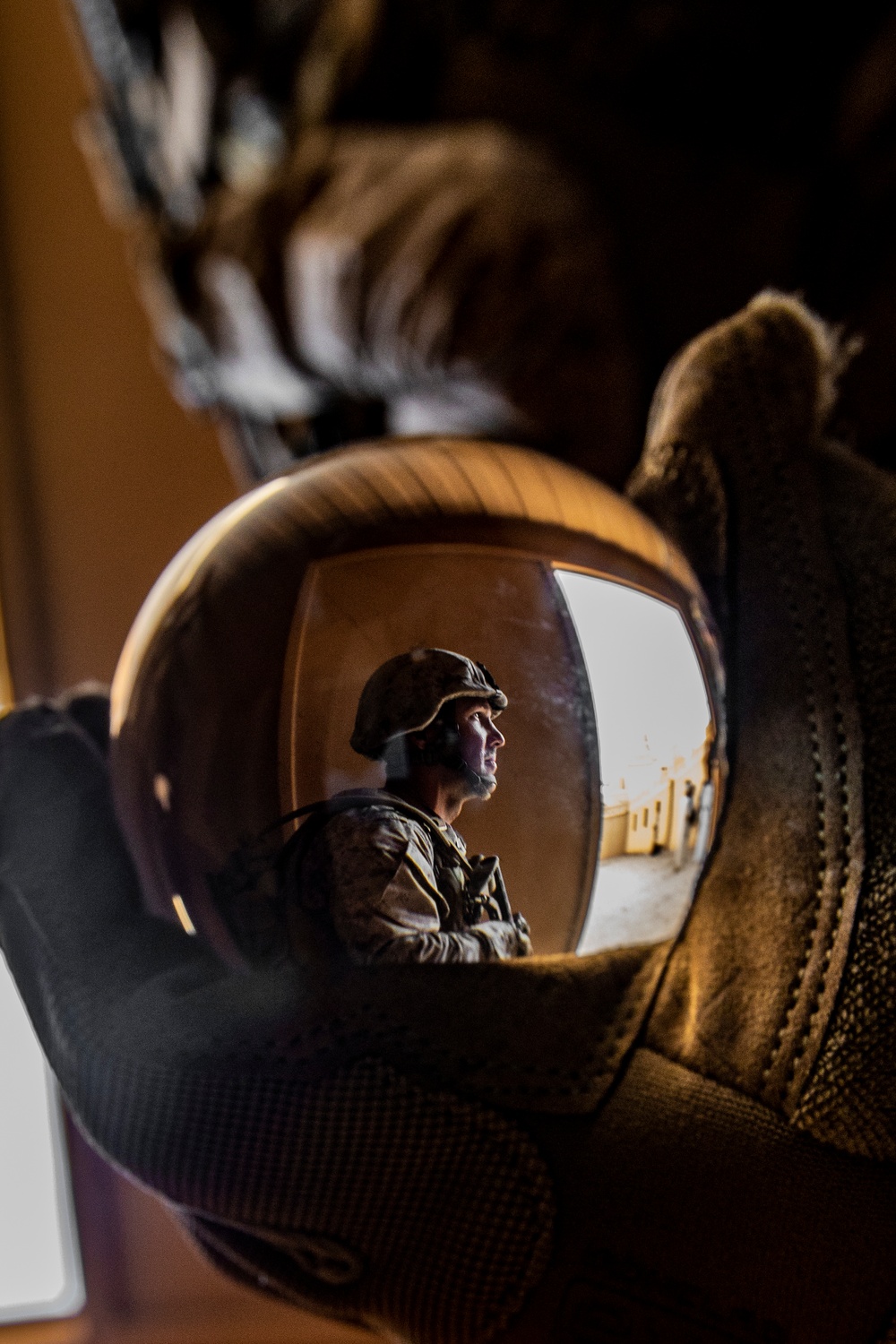 Reserve Marines with 1/25 Conduct Patrols on Range 220