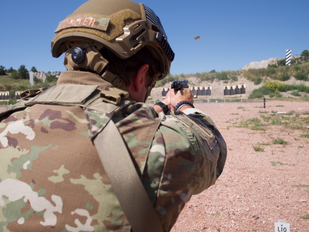 Slinging lead: 212th Rescue Squadron Combat Arms instructor competes to improve