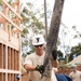 Civil Engineers Pour Concrete at Hawaii IRT