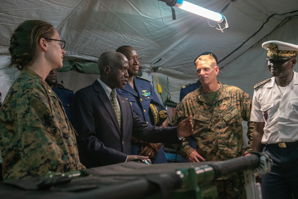 U.S. Ambassador to Senegal visits SPMAGTF-CR-AF