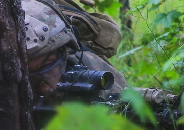 1st Brigade Combat Team, 82nd Airborne Division conducts live fire during Decisive Action Rotation 19-08.5