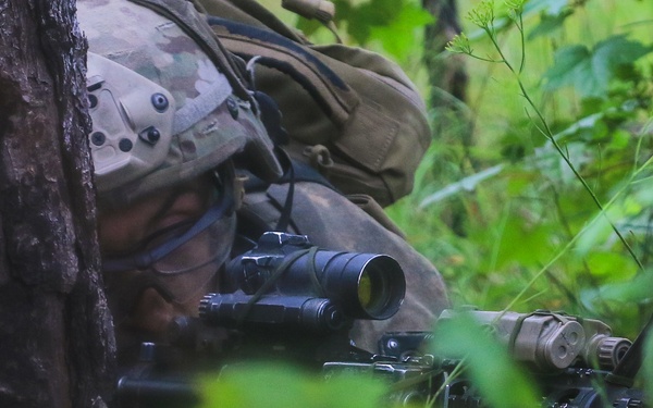 1st Brigade Combat Team, 82nd Airborne Division conducts live fire during Decisive Action Rotation 19-08.5