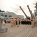 Battleship Wisconsin hosts a promotion ceremony