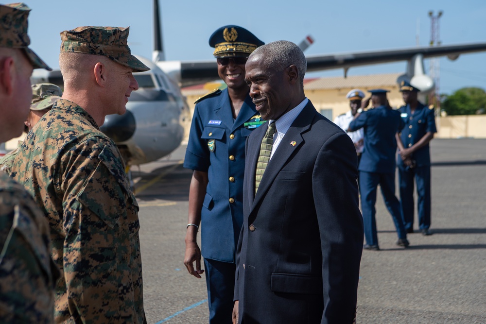 U.S. Ambassador to Senegal visits SPMAGTF-CR-AF