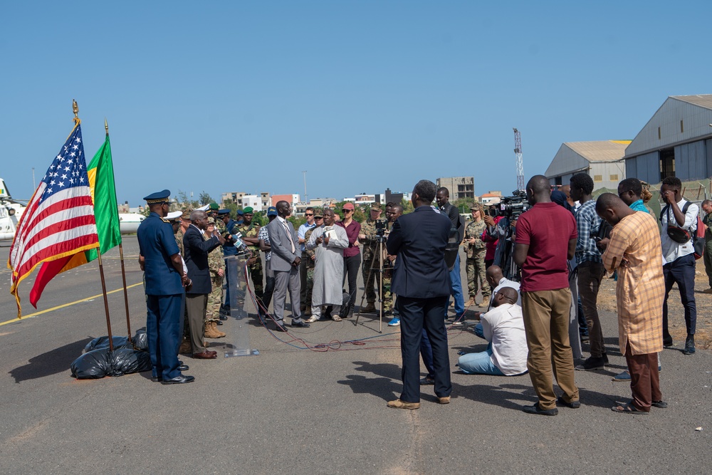 U.S. Ambassador to Senegal visits SPMAGTF-CR-AF