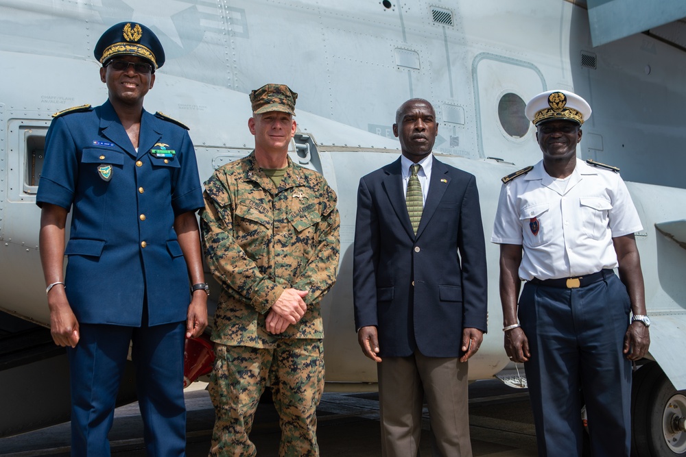 U.S. Ambassador to Senegal visits SPMAGTF-CR-AF