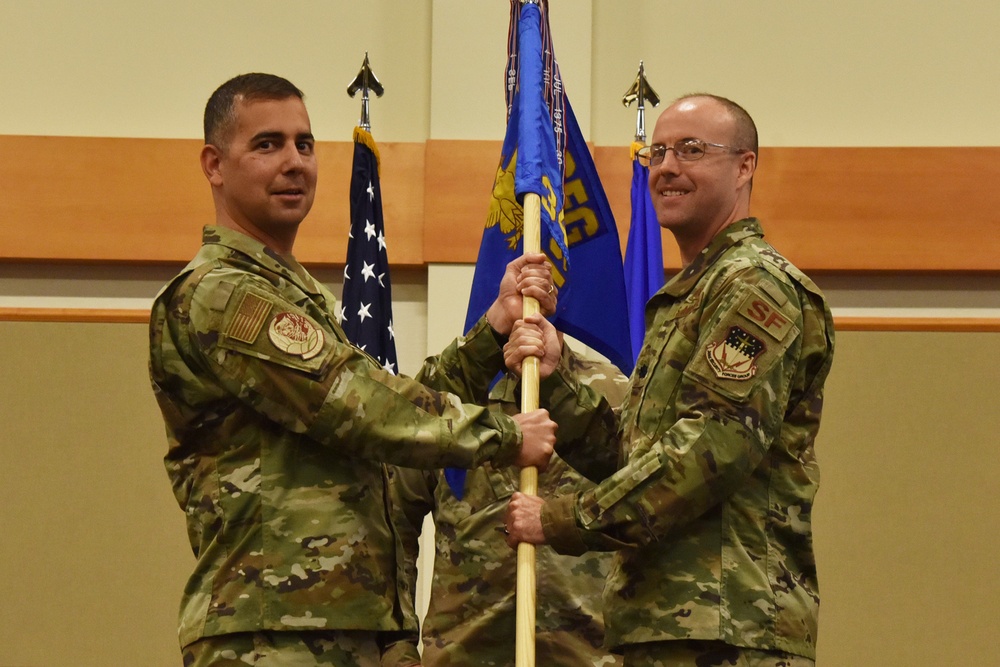 341st Missile Security Forces Squadron change of command