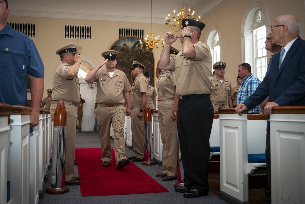 NRD Philadelphia’s Chief Petty Officer David Runyon retirement ceremony