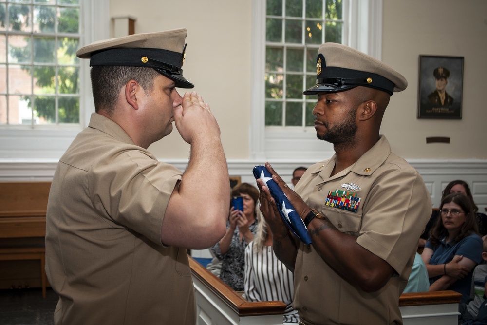 NRD Philadelphia’s Chief Petty Officer David Runyon retirement ceremony