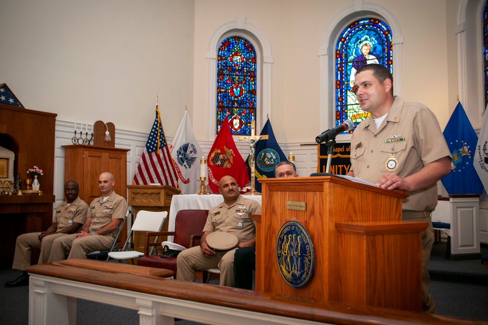 NRD Philadelphia’s Chief Petty Officer David Runyon retirement ceremony