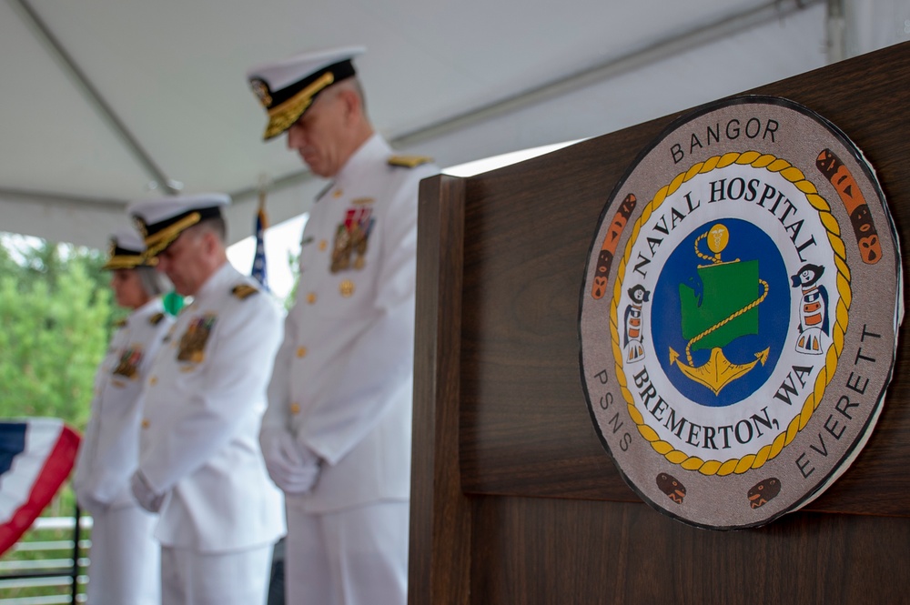 Change of Command held at Naval Hospital Bremerton