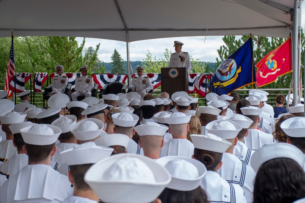 Change of Command held at Naval Hospital Bremerton