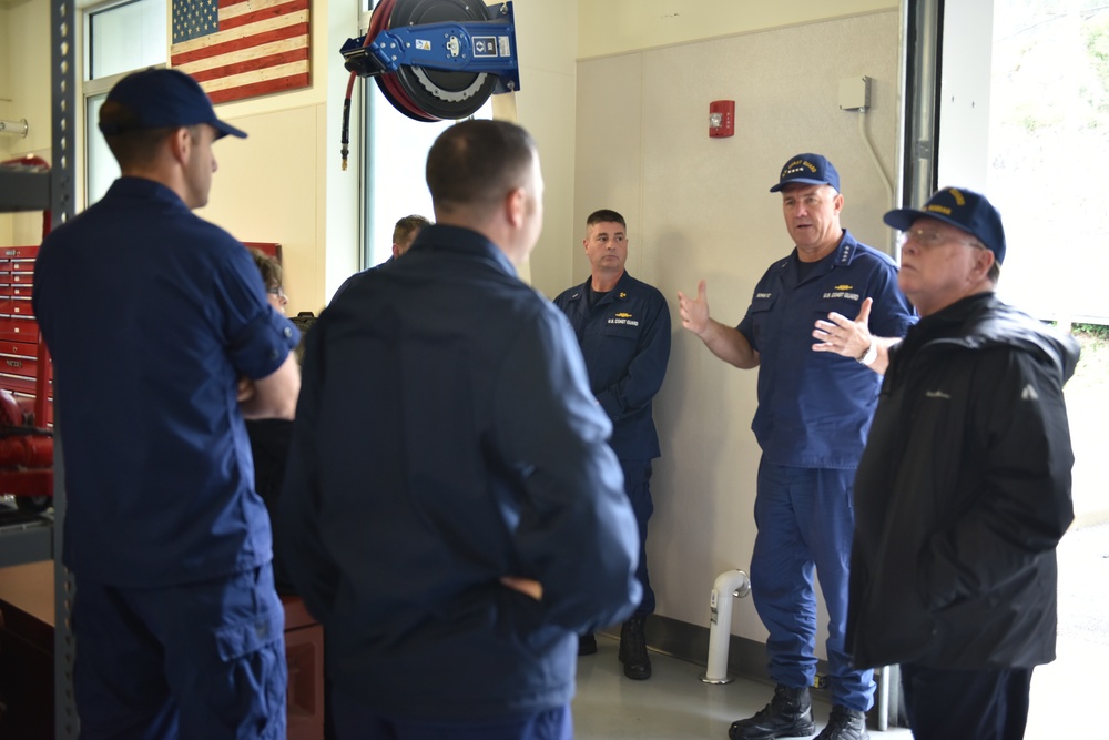 Coast Guard, congressional delegation tour Coast Guard Base Ketchikan, Alaska