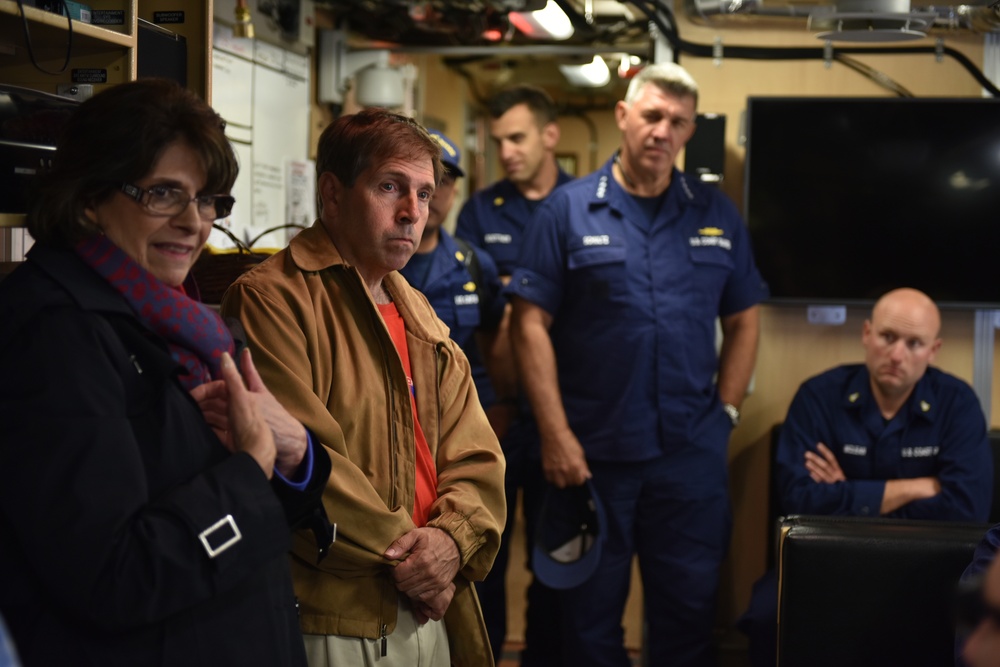 Coast Guard, congressional delegation tour Coast Guard Base Ketchikan, Alaska