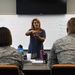 Airmen from the Nevada Air National Guard attend classes on professional development