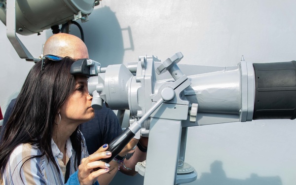 Gold Star Families Tour USS Spruance