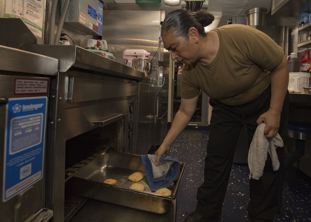 LCU Galley Aboard USS Harpers Ferry