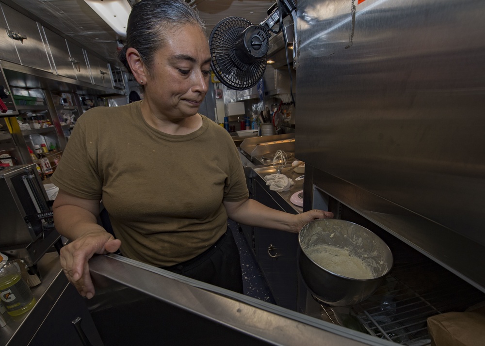 LCU Galley Aboard USS Harpers Ferry