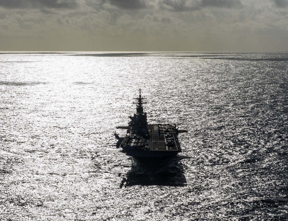 USS WASP (LHD 1) OPERATIONS AT SEA