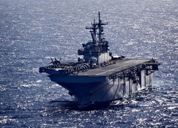USS WASP (LHD 1) OPERATIONS AT SEA