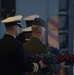 Wreath-laying ceremony for USS Wasp (CV-7)