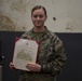 31st MEU Marines celebrate promotions aboard USS Wasp