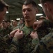 31st MEU Marines celebrate promotions aboard USS Wasp