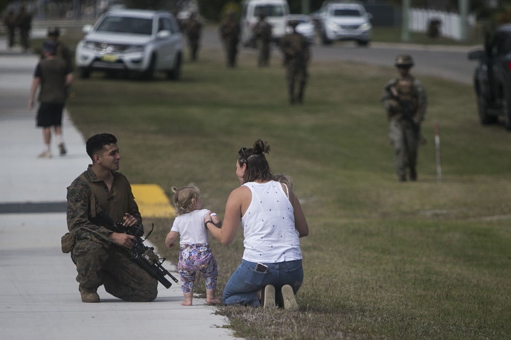 U.S. Marines complete simulated combined amphibious assault, reconnaissance raid in Bowen, Australia