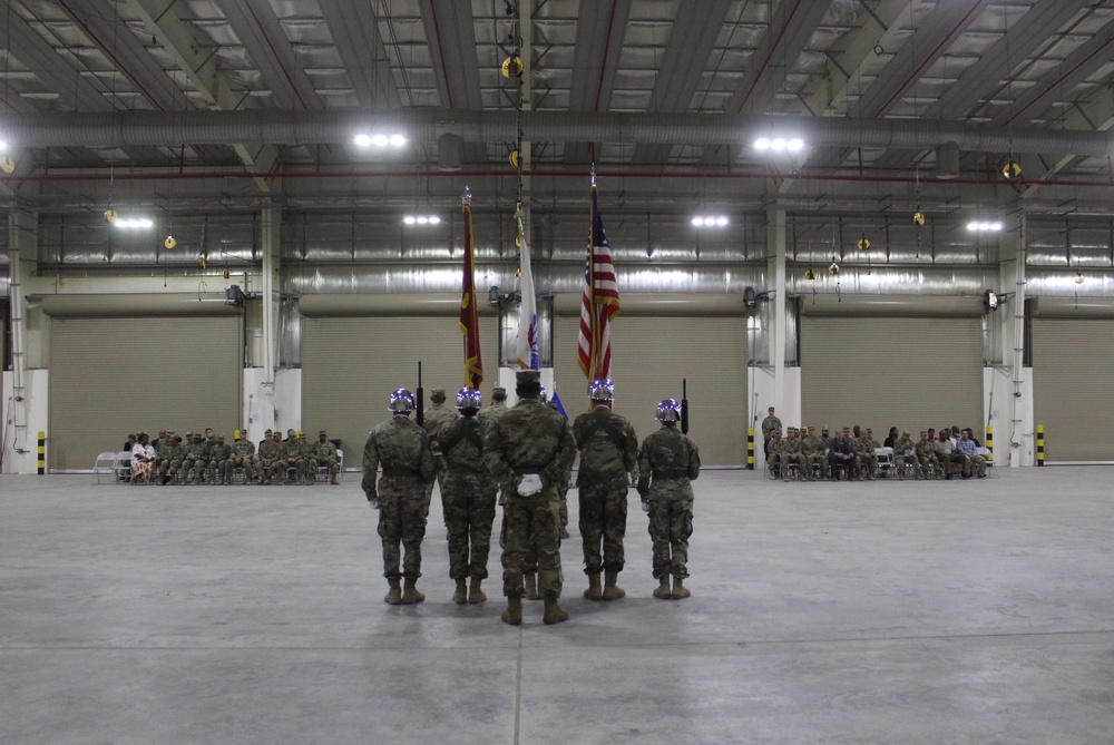 595th Transportation Brigade Change of Command