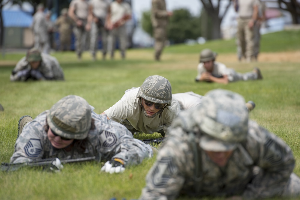 Civil Engineers Train for Battle