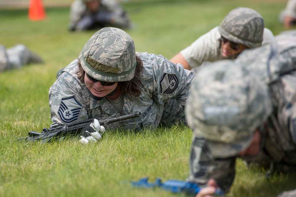 Civil Engineers Train for Battle