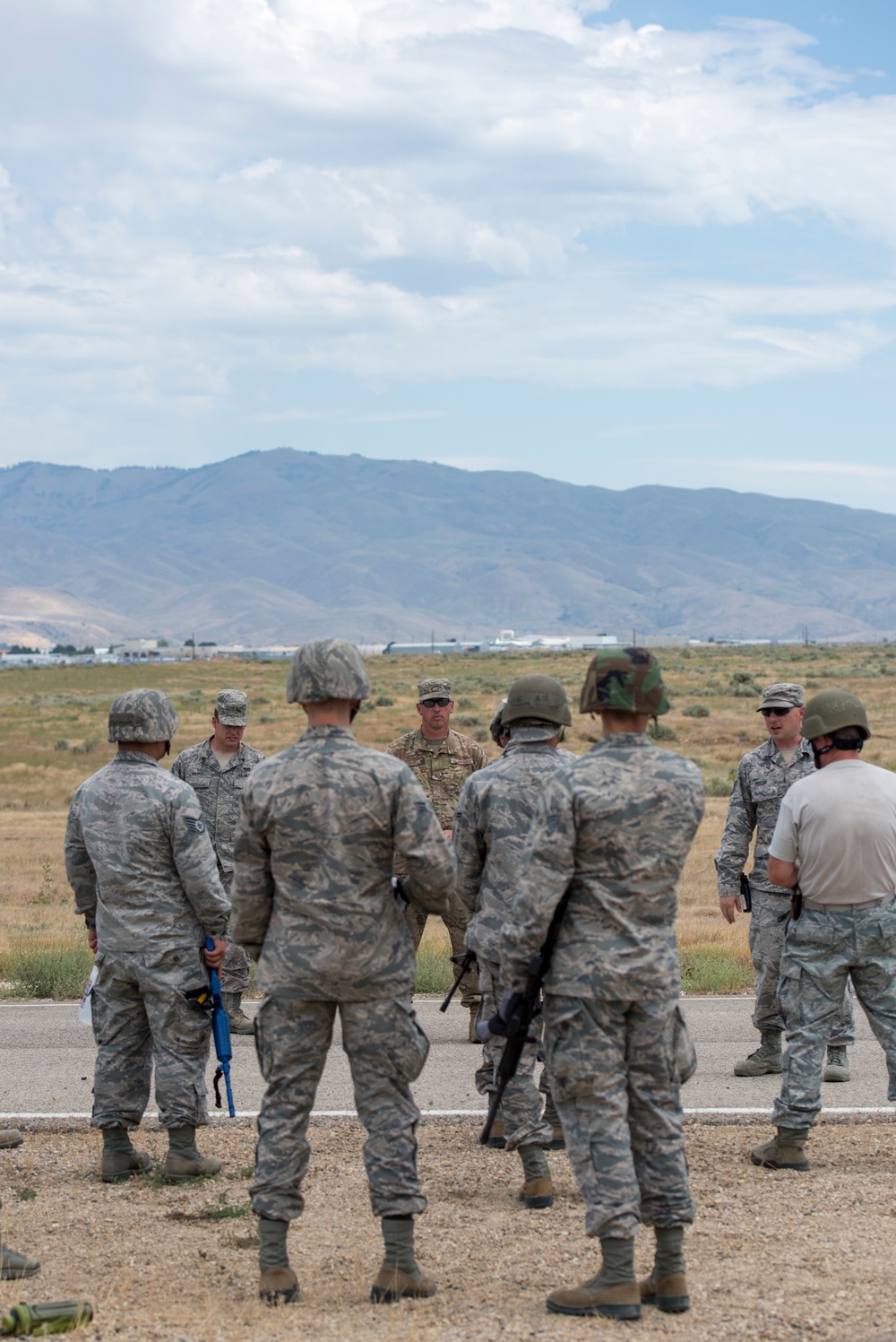 Civil Engineers Train for Battle