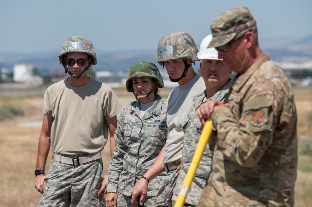 Civil Engineers Train for Battle