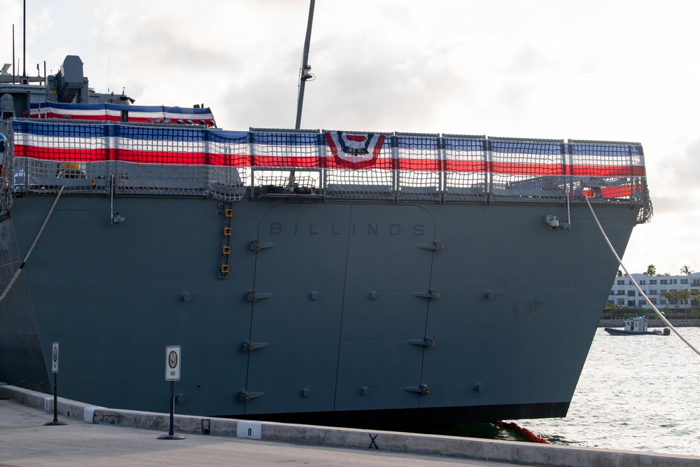 USS Billings Commissioned