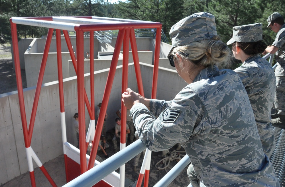 Pep talks and Pepto-Bismol: Reserve Citizen Airmen care for cadets