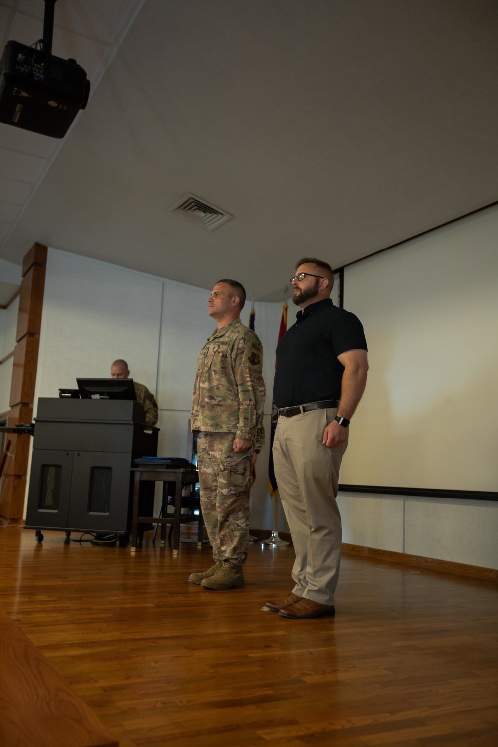 Master Sgt. Preston Schmitz retires from the 139th Security Forces Squadron