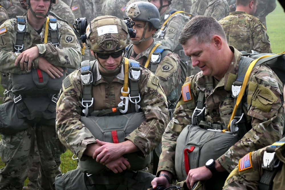 RI Army National Guard Hosts World’s Largest International Static Line Parachuting Competition