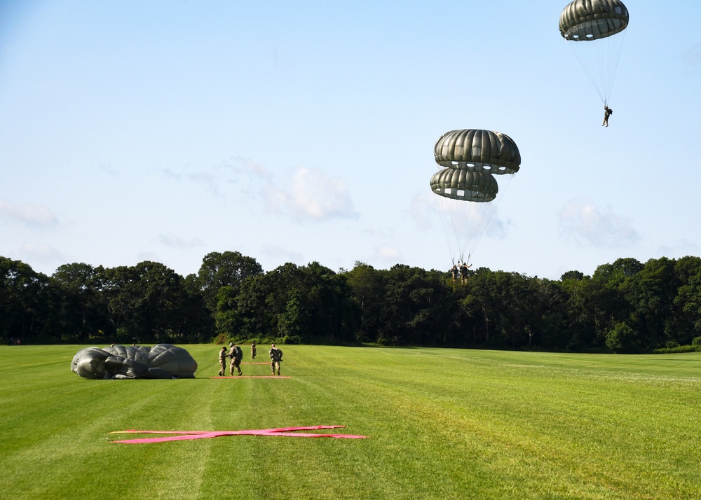 RI Army National Guard Hosts World’s Largest International Static Line Parachuting Competition