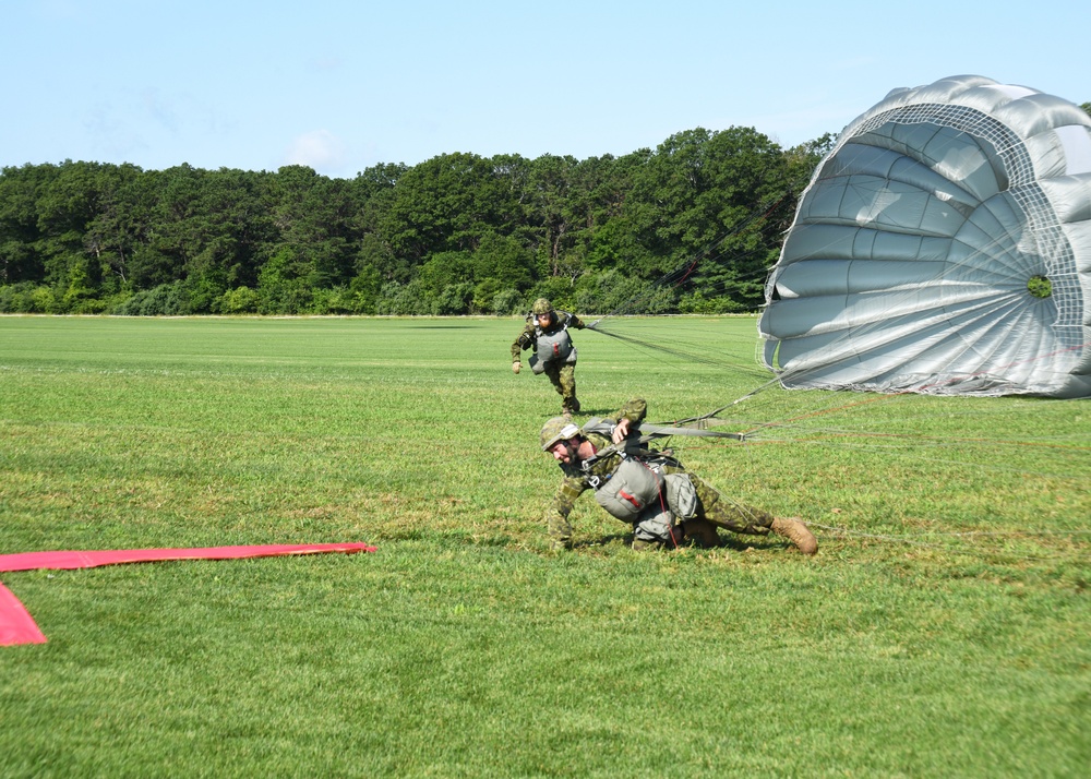 RI Army National Guard Hosts World’s Largest International Static Line Parachuting Competition