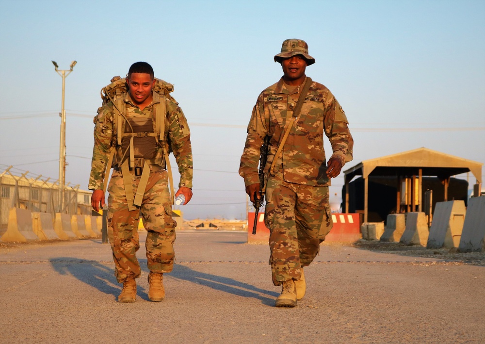 Task Force Cavalier July Soldier of the Month Ruck Event