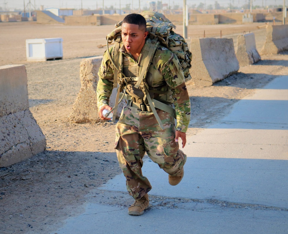 Task Force Cavalier July Soldier of the Month Ruck Event