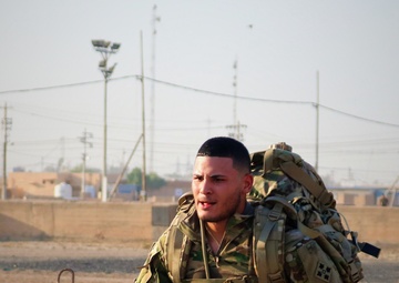 Task Force Cavalier July Soldier of the Month Ruck Event