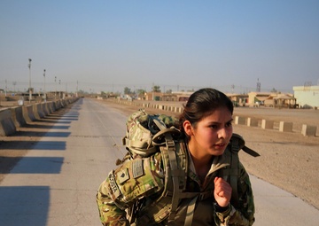 Task Force Cavalier July Soldier of the Month Ruck Event