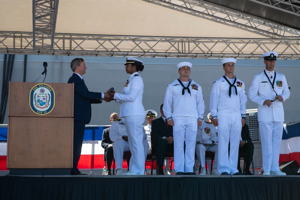 USS Billings Commissioned