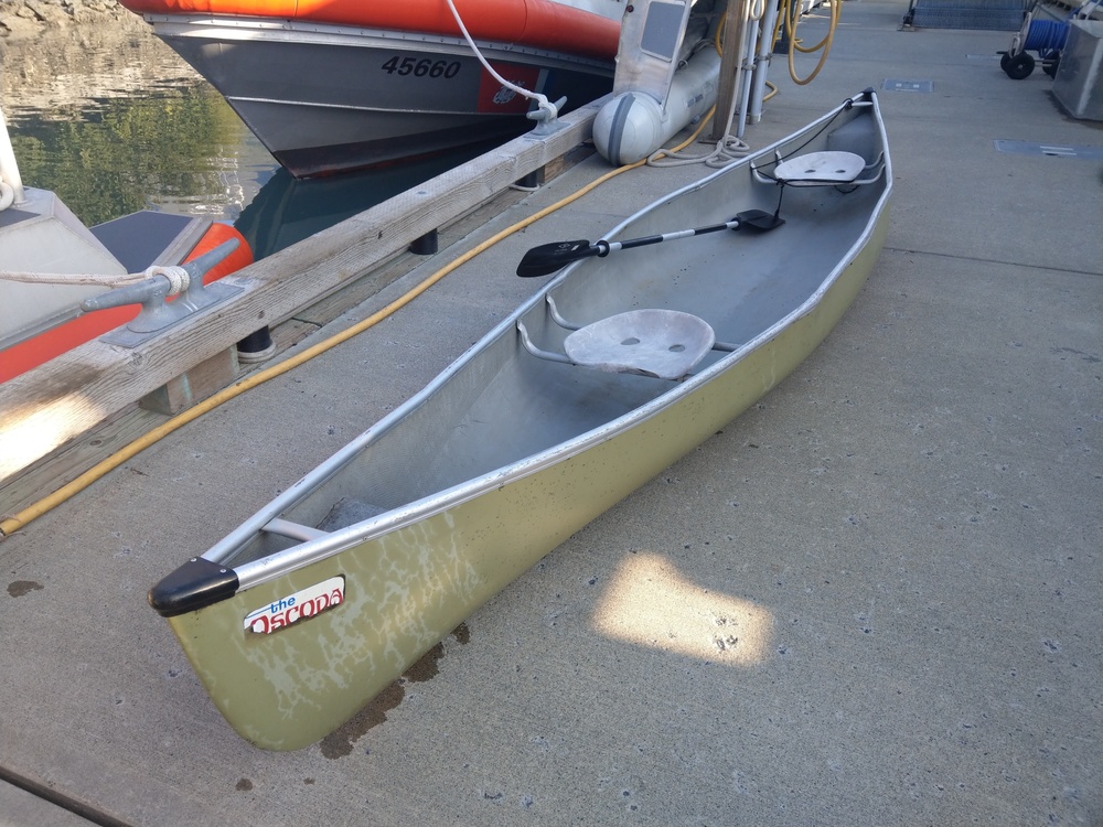Coast Guard searches for adrift canoe owner, Prince William Sound, Alaska