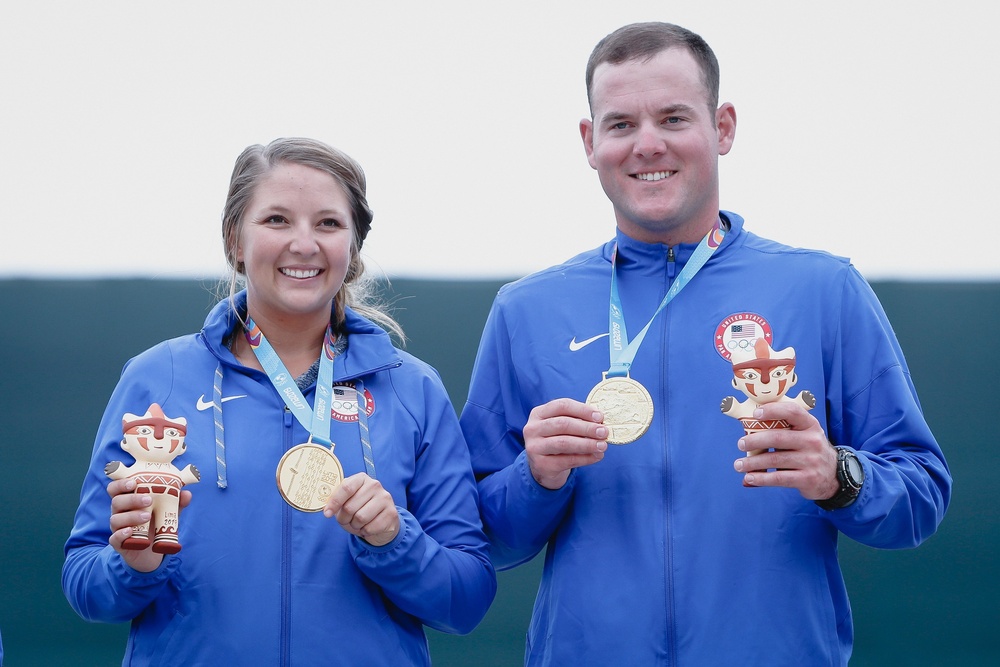 Soldier helps win Trap Team Gold at Pan Am Games