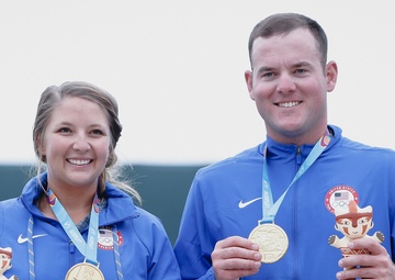 Soldier helps win Trap Team Gold at Pan Am Games